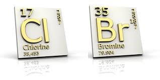 hot tub chlorine and Bromine